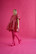 LUSH- BABYDOLL DRESS, PINK GLITTER