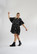 FLIRTY - DRESS, DAISY BLACK