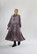 FLOWY- DRESS LONG, FLOWER LEA
