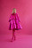LUSH- DRESS, SILK GLITTER PINK