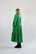 FLOWY- DRESS LONG, DAISY GREEN