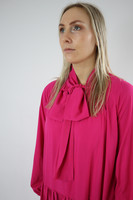FLOWY- DRESS LONG, PINK