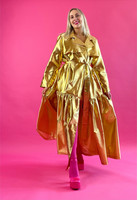 LUSH- TRENCH COAT, GOLD