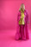 LUSH- TRENCH COAT, PINK LINEN