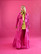 LUSH- TRENCH COAT, PINK LINEN