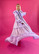 DISHY- long DRESS, LAVENDER GLITTER