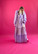 DISHY- long DRESS, LAVENDER GLITTER