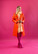 LUSH- TRENCH COAT, PVC ORANGE