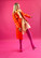 LUSH- TRENCH COAT, PVC ORANGE