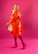 LUSH- TRENCH COAT, PVC ORANGE