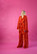 VELVET KIMONO, ORANGE