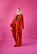 VELVET KIMONO, ORANGE