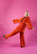 VELVET PANTS- ORANGE