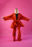 VELVET PANTS- ORANGE
