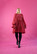 DISHY- DRESS, GLITTER RED