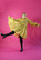 DISHY- DRESS, GLITTER YELLOW GOLD
