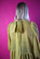 DISHY- DRESS WITH BOW COLLAR, GLITTER YELLOW GOLD