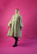 DISHY- DRESS WITH BOW COLLAR, GLITTER SILVER GOLD