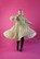 DISHY- DRESS WITH BOW COLLAR, GLITTER SILVER GOLD