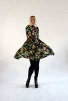 DISHY- DRESS, BIRDS