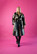 COAT DRESS - GOLD STRIPE