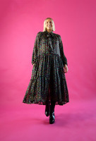FLOWY- DRESS LONG, MULTICOLOR LEO