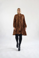 FLOWY- DRESS, LEOPARD