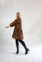 FLIRTY - DRESS, LEOPARD