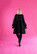DISHY- DRESS, GLITTER BLACK