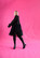 DISHY- DRESS, GLITTER BLACK