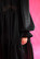 DISHY- DRESS WITH BOW COLLAR, GLITTER BLACK