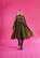 DISHY- DRESS WITH BOW COLLAR, GLITTER BLACK GOLD