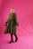DISHY- DRESS WITH BOW COLLAR, GLITTER BLACK GOLD