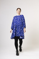 FLIRTY - DRESS, DAISY BLUE