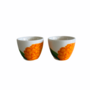 Munakuppi Iittala Primavera 2 kpl, oranssi