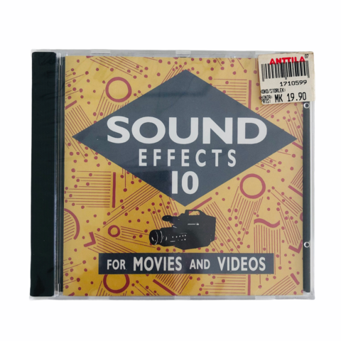 CD-levy, Sound Effects 10 - For Movies and Videos
