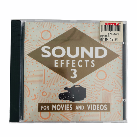 CD-levy, Sound Effects 3 - For Movies and Videos