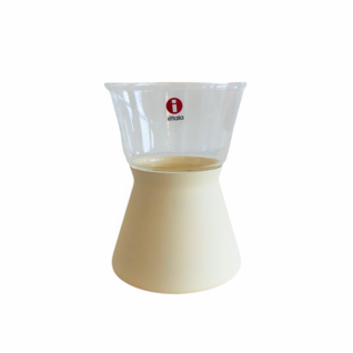 Kynttilälyhty Iittala Glow, valkoinen