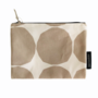 Meikkipussi, Marimekko Pienet kivet - beige