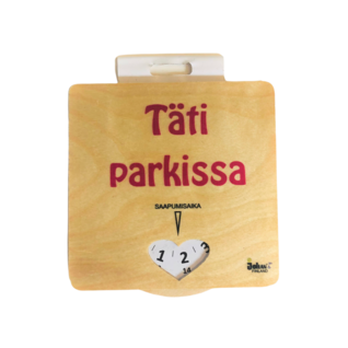 Puinen parkkikiekko, Täti parkissa
