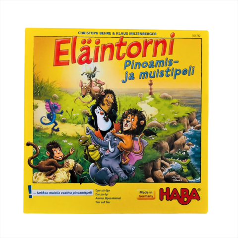 Eläintorni, Pinoamis- ja muistipeli