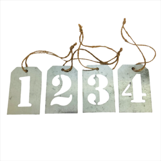 Metalliset numerot
