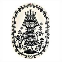 Tarjoilulautanen, Iittala Taika