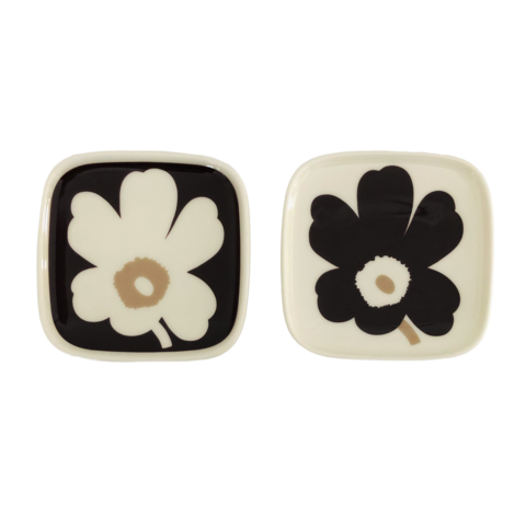 Lautanen, Marimekko Oiva - Unikko 2 kpl