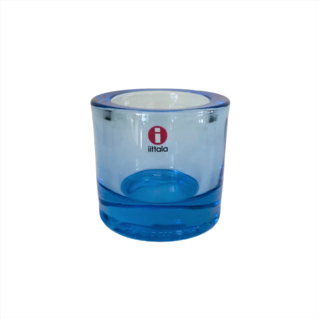 Kynttilälyhty Iittala Kivi, vedensininen