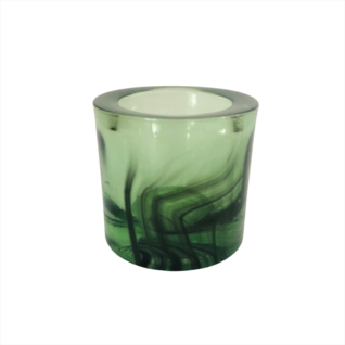 Kynttilälyhty Iittala Kivi, vihreä - viiru