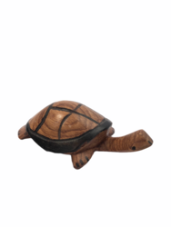 Koriste-esine, puinen kilpikonna