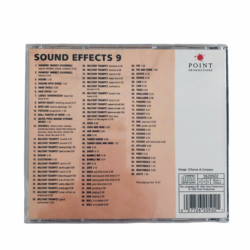 CD-levy, Sound Effects 9 - For Movies and Videos