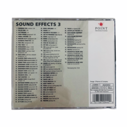 CD-levy, Sound Effects 3 - For Movies and Videos