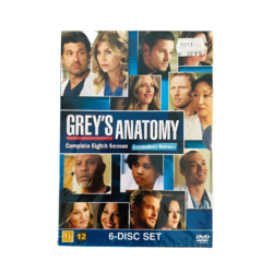 DVD, Greyn anatomia - 8. tuotantokausi